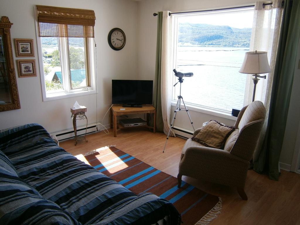 Apartement Mirador Du Fjord LʼAnse-Saint-Jean Exteriör bild